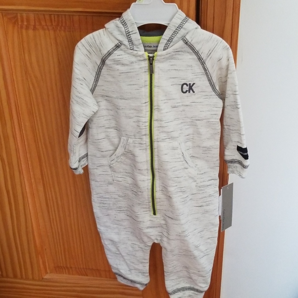 Baby Boy Hooded Stretchie
